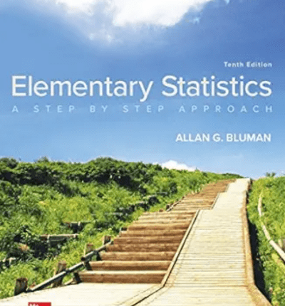 Elementary Statistics A Step By Step Approach 10th Edition By Allan Bluman book cover