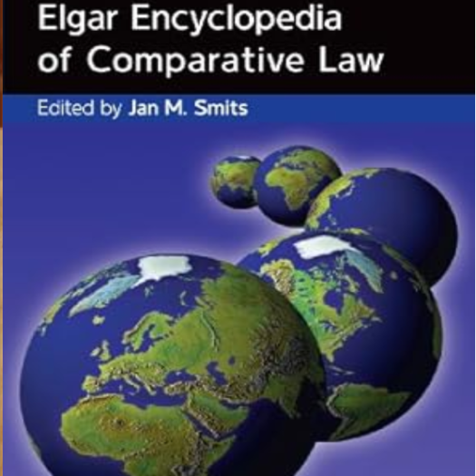 Elgar Encyclopedia of Comparative Law By Jan M Smits book cover