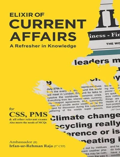 Elixir of Current affairs by Irfan Ur Rahman – Jahangir world times book cover
