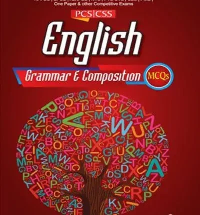 English Grammar & Composition MCQs PCS CSS - ILMI KITAB KHANA Book Cover