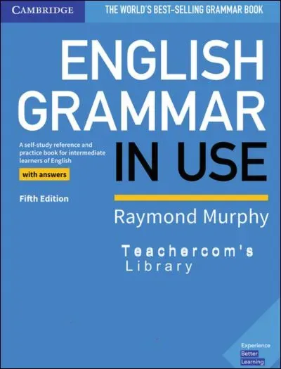 English Grammar in Use Book with Answers 5th edition By Raymond Murphy book cover