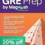 GRE Prep by Magoosh book cover