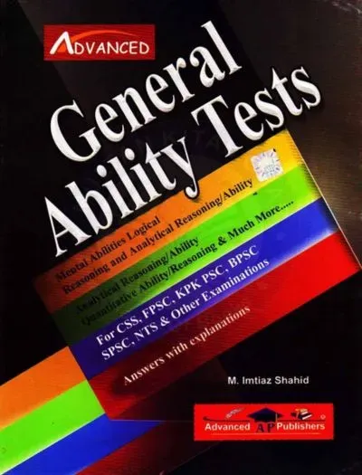 General Ability Tests By M Imtiaz Shahid – Advanced Publishers book Cover