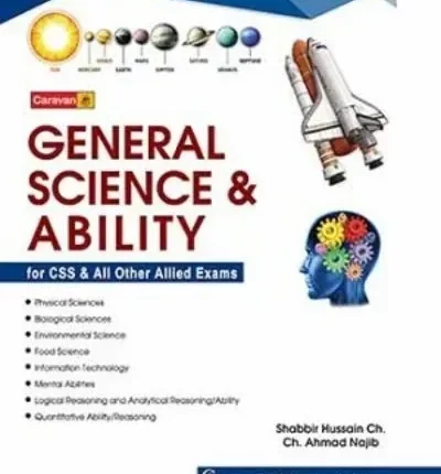General Science & Ability By Ch Najib Ahmed – Caravan book cover