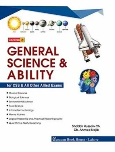 General Science & Ability By Ch Najib Ahmed – Caravan book cover