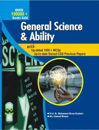 General Science and Ability By Prof Muhammad Akram Kashmiri - AH Publisher book cover