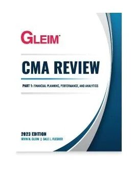 Gleim CMA Review Part 1