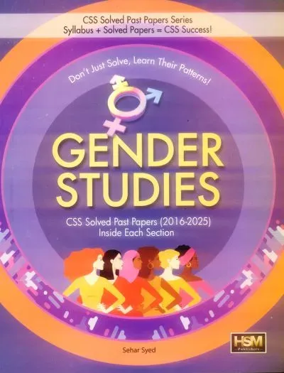 HSM Gender Studies for CSS by Sehar Syed - HSM Publishers book cover