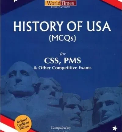 History of USA MCQs By Umair Khan - JWT book cover