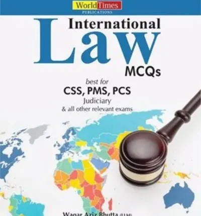 International Law MCQs - Jahangir World Times book cover