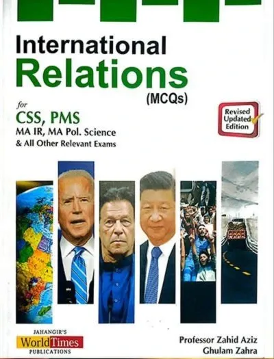 International Relation MCQs – Jahangir World Times book cover