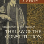 Introduction to the Study of the Law of the Constitution by A. V. Dicey book cover