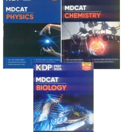 KIPS MDCAT Prep Books 2025 Set BOOK Cover