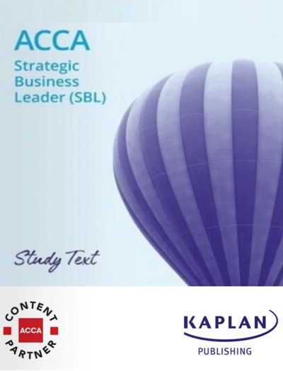 Kaplan ACCA Strategic Business Leader (SBL) Study Text 2027 Cover