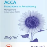 Kaplan FIA MA1 Management Information Study Text 2026 Cover