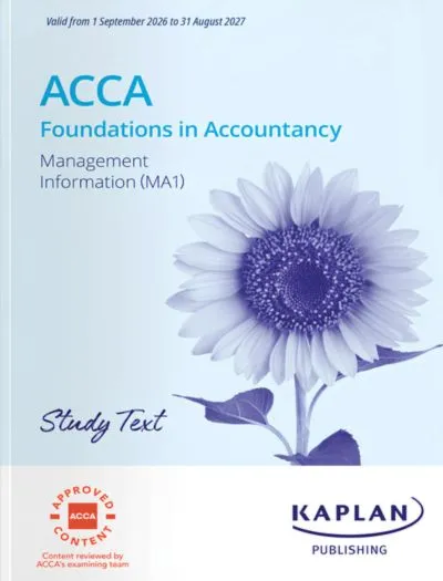 Kaplan FIA MA1 Management Information Study Text 2026 Kaplan FIA MA1 Management Information Study Text 2026 Cover