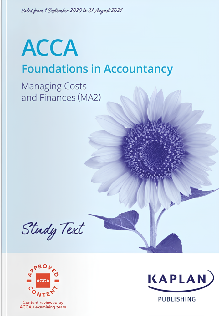 Kaplan FIA MA2 Management Costs and Finances Study Text 2025