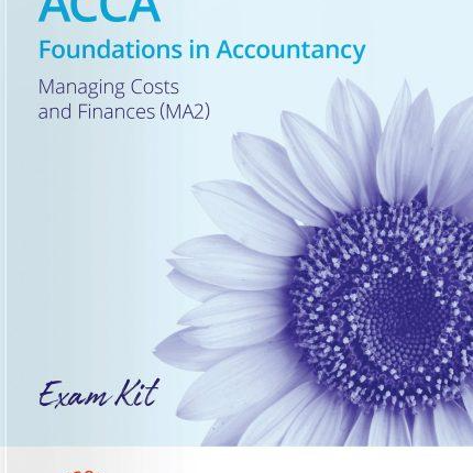 Kaplan FIA MA2 Managing Costs and Finances Exam Kit 2026 book cover