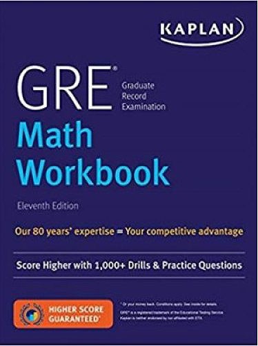 Kaplan GRE Math Workbook 11th Edition