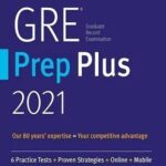 Kaplan GRE Prep Plus Practice Tests 2021 book cover