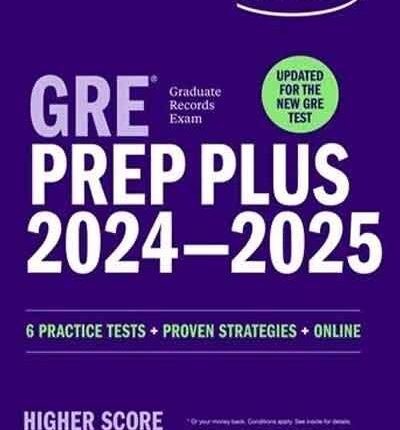 Kaplan GRE Prep Plus 2024-2025 