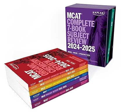 Kaplan MCAT 2024-2025 (7 book set)