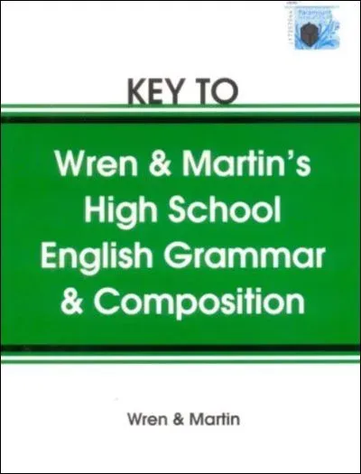 Key To Wren and Martin High School English Grammar and Composition latest book cover