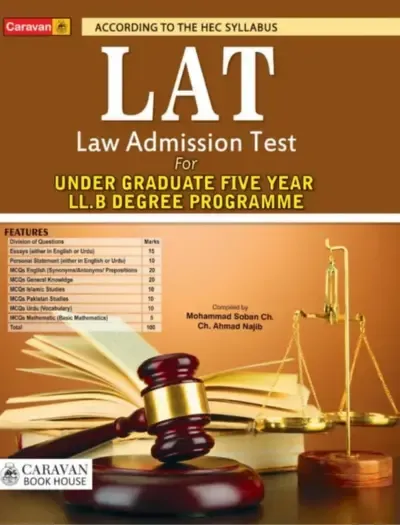 LAT (LAW Admission Test) by Caravan Book cover