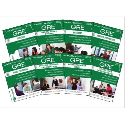 Manhattan Prep GRE Set of 8 Strategy Guides 4th Edition