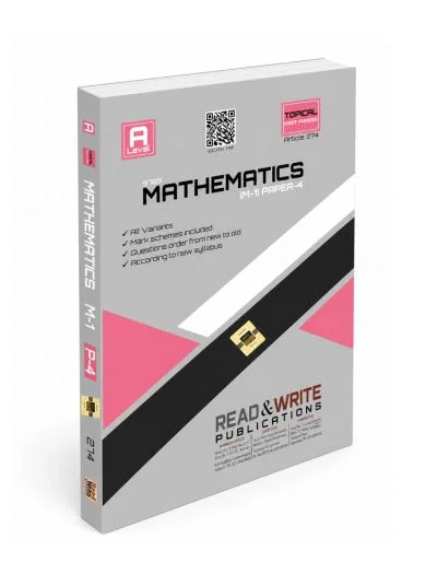 Mathematics A Level P4 (M1) Topical Past Papers Article No 274 Book cover