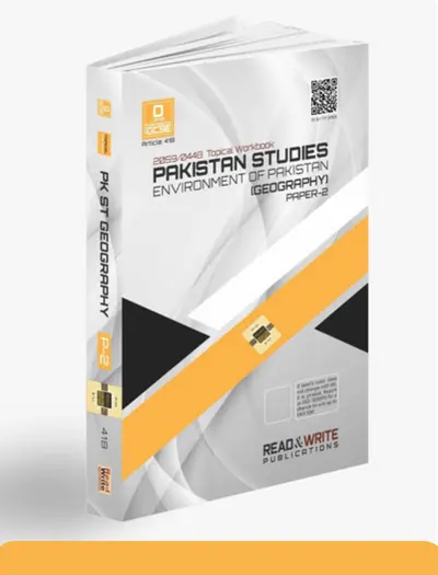 O Level Pakistan Studies P2 Topical Workbook Article 418 Cover
