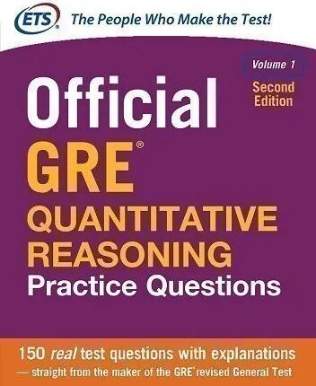 Official GRE Quantitative Reasoning Practice Questions by ETS 2nd Edition