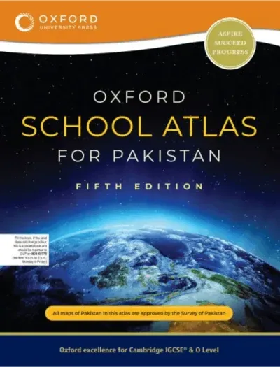 Oxford School Atlas for Pakistan 5th Edition book cover
