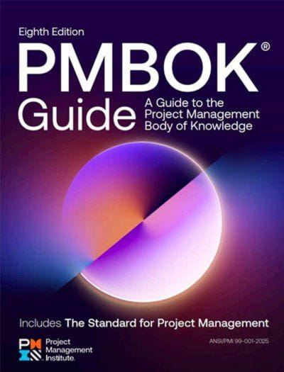 PMBOK Guide 8th Edition by PMI Pakistan Book Cover