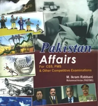 Pakistan Affairs CSS PMS By M Ikram Rabbani 2026 Edition - Caravan book cover