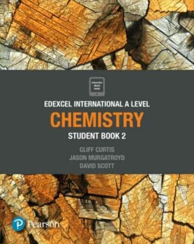 Pearson Edexcel International AS A Level chemistry Student Book 2 ...