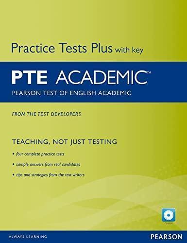 Pearson's Practice Tests Plus with Key PTE Academic