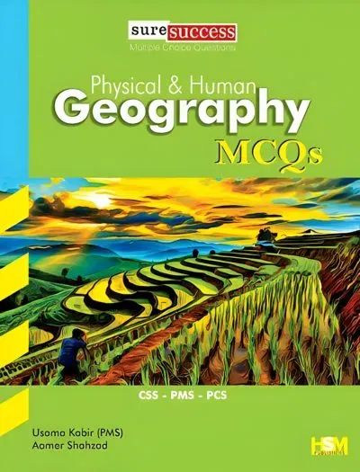 Physical & Human Geography MCQs - HSM Publishers book cover