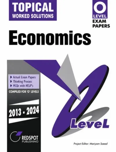 Redpsot O Level Economics Topical 2025 Edition Cover