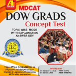 SINDH MDCAT Dow Grads Concept Test Book 2025