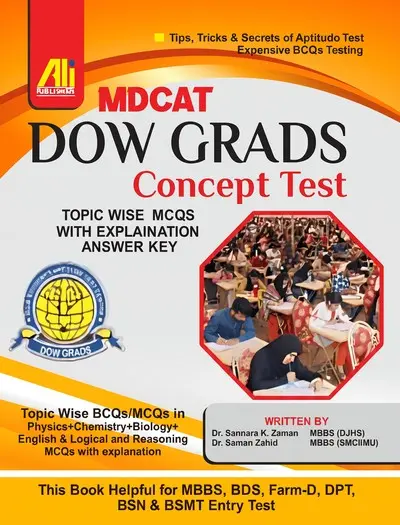 SINDH MDCAT Dow Grads Concept Test Book 2026 Book cover