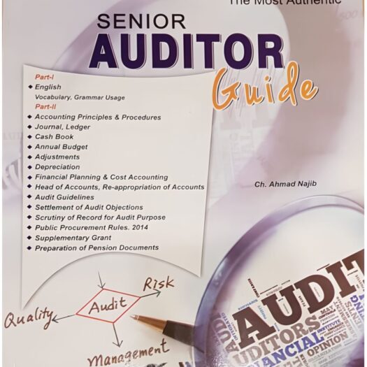 "Senior Auditor Guide by Ch Najib Ahmed Caravan Publishers book cover"