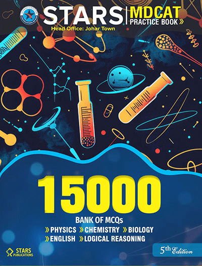 Stars Entry Test MDCAT Practice Book with 15000 MCQs