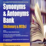 Synonyms & Antonyms Bank By Rana Shahid Farooq – Advanced book cover