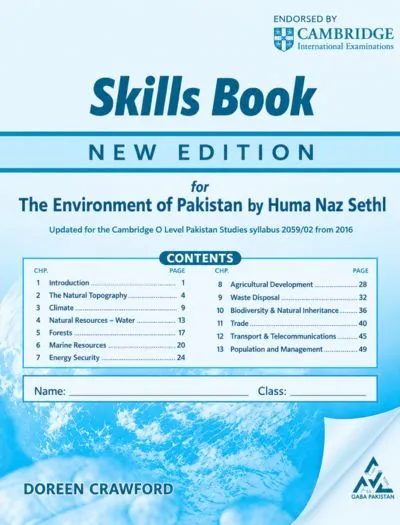 The Environment of Pakistan Skills Book Peak Publications book Cover