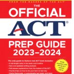 The Official ACT Prep Guide 2023-2024 cover.