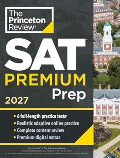 The Princeton Review Digital SAT Premium Prep 2027 Edition cover