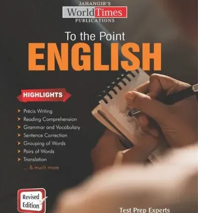 To the Point English by Adeel Niaz - Jahangir World Times Latest book cover