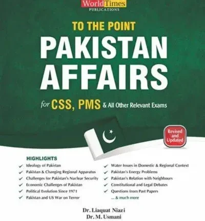 To the Point Pakistan Affairs by Jahangir World Times book cover