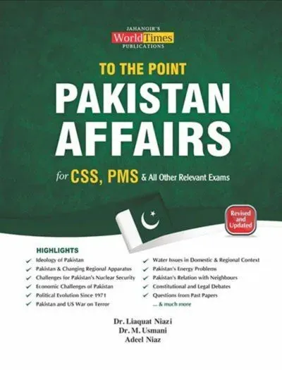 To the Point Pakistan Affairs by Jahangir World Times book cover